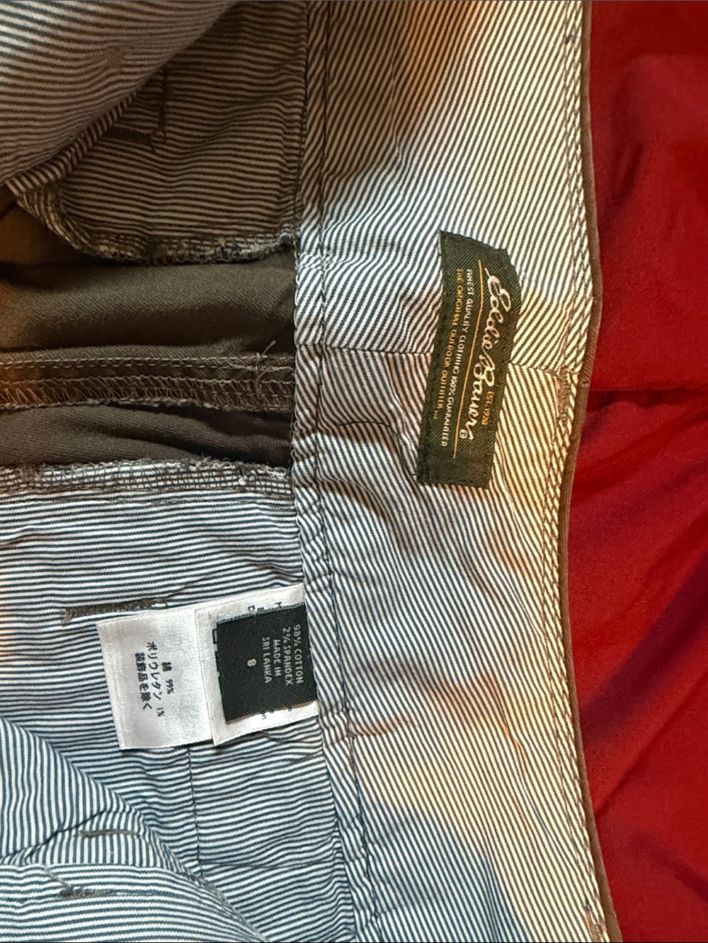 Eddie Bauer Women's Casual brown shorts - Picture 2 of 3